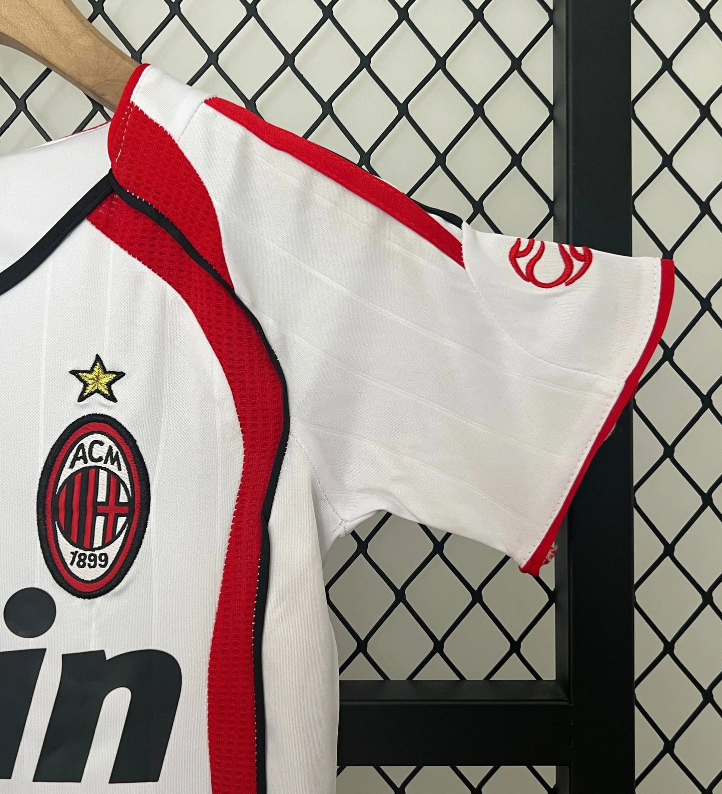 AC Milan 06/07 Away Shirt Kids Football Jersey Kids | Retrokick