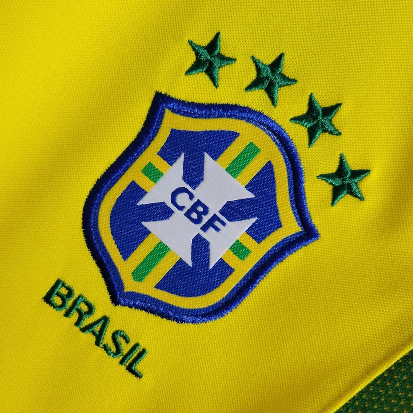 Brazil 2002 Home Shirt Football Jersey | Retrokick