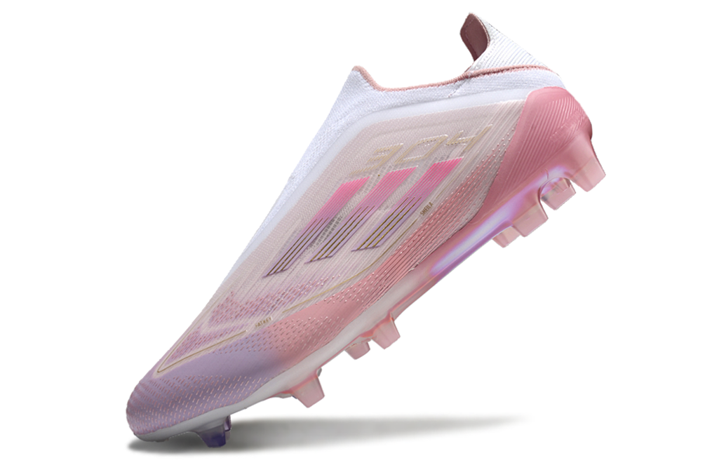 F50 Elite Laceless FG Pink Football Boots | Retrokick