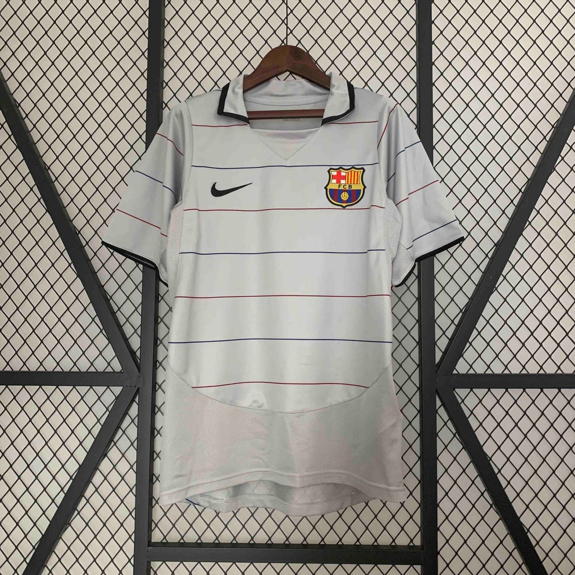 FC Barcelona 03/04 Away Shirt Football Jersey | Retrokick