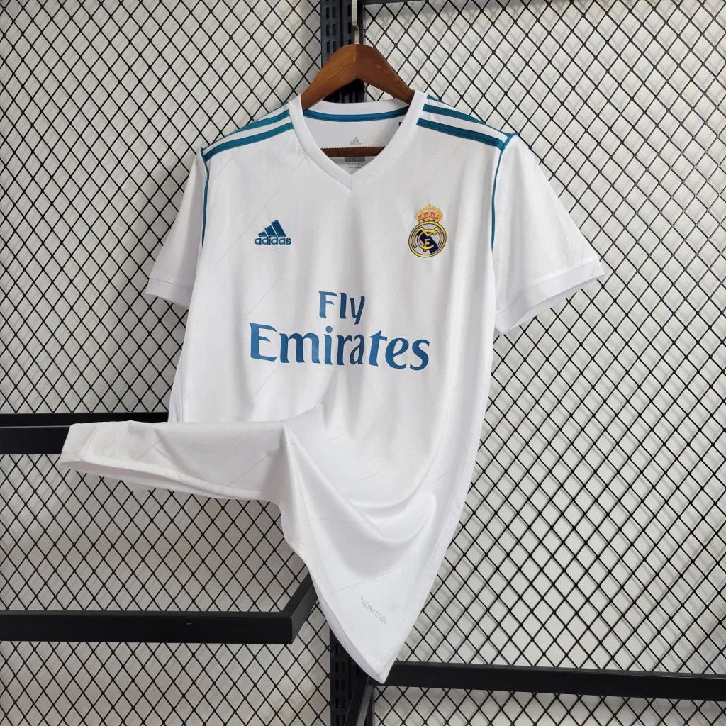 Real Madrid 17/18 Home Shirt Football Jersey | Retrokick
