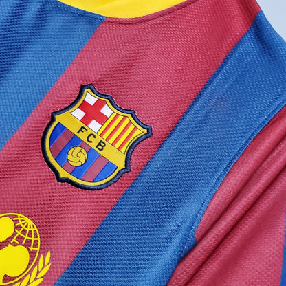 FC Barcelona 10/11 Home Shirt Football Jersey | Retrokick