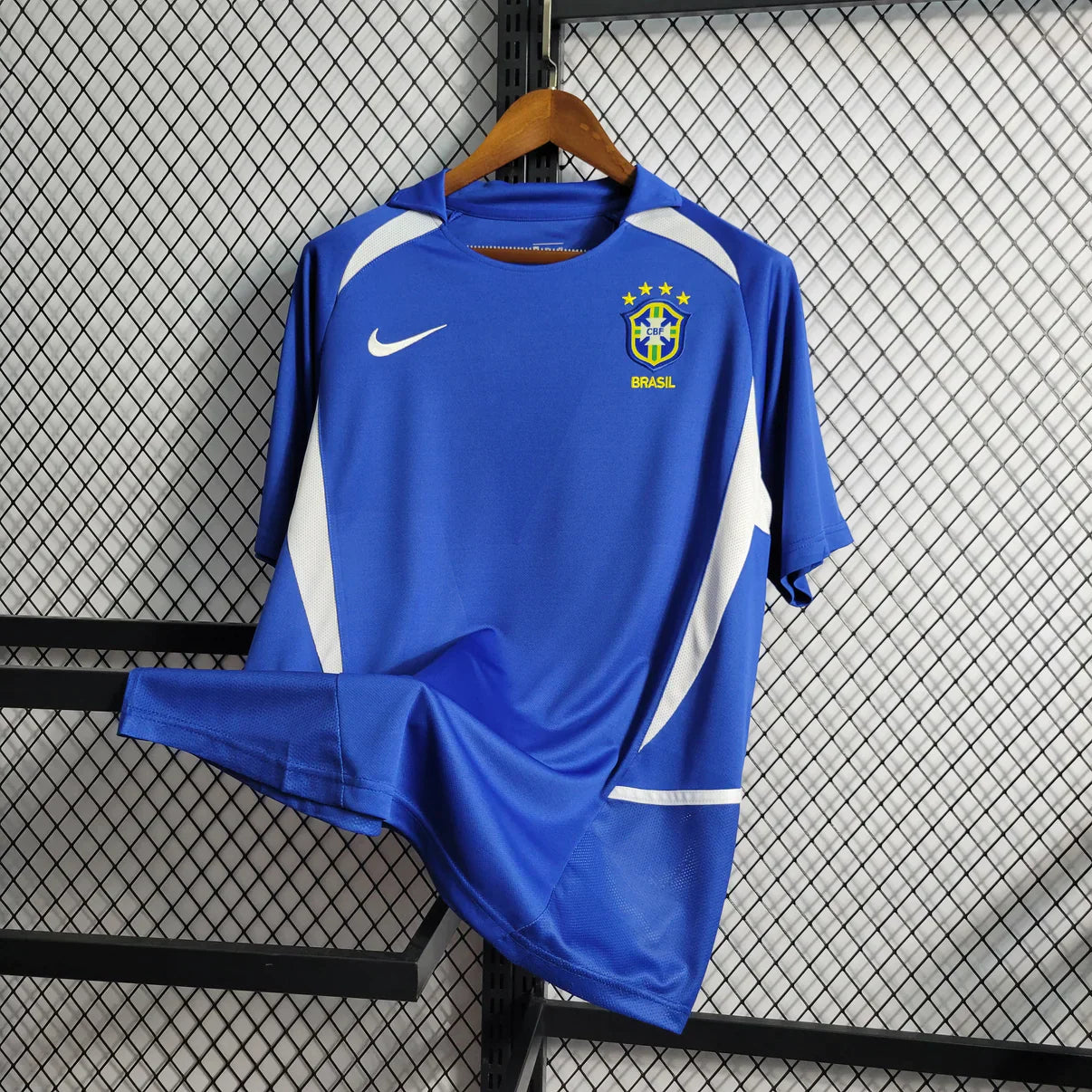 Brazil 2002 Away Shirt Football Jersey | Retrokick