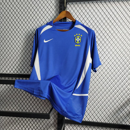 Brazil 2002 Away Shirt Football Jersey | Retrokick