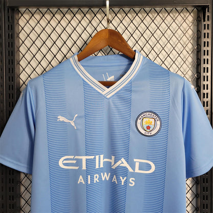 Man City 23/24 Home Shirt Football Jersey | Retrokick