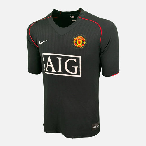 Man United 07/08 Away Shirt Football Jersey | Retrokick