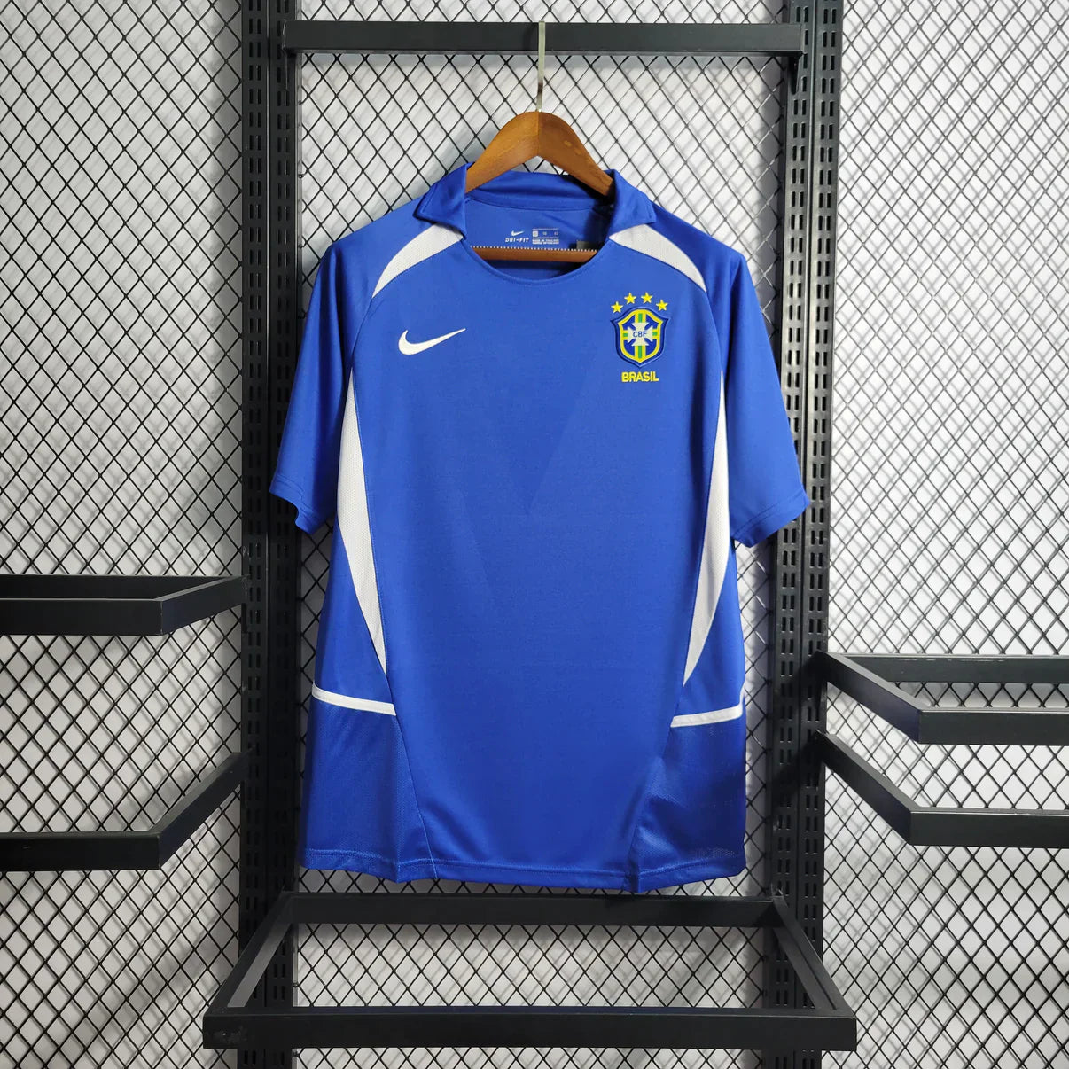 Brazil 2002 Away Shirt Football Jersey | Retrokick