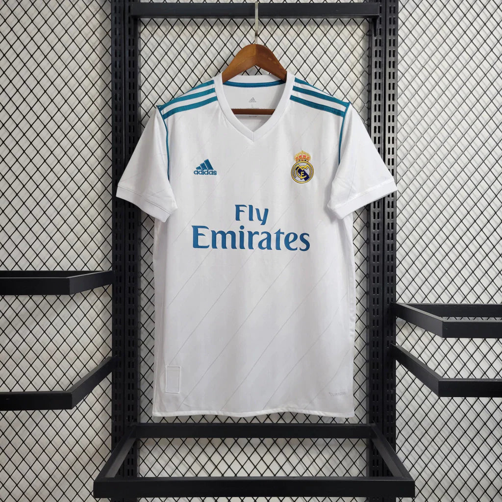 Real Madrid 17/18 Home Shirt Football Jersey | Retrokick