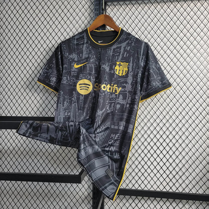 FC Barcelona 23/24 Black Shirt (Special Edition) Football Jersey | Retrokick