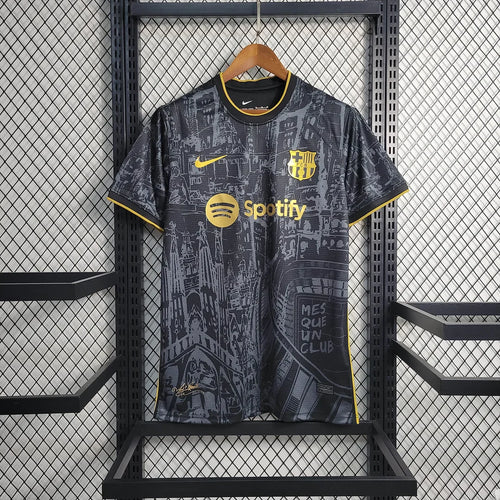 FC Barcelona 23/24 Black Shirt (Special Edition) Football Jersey | Retrokick