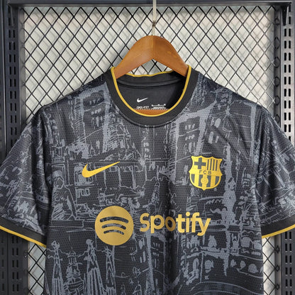 FC Barcelona 23/24 Black Shirt (Special Edition) Football Jersey | Retrokick