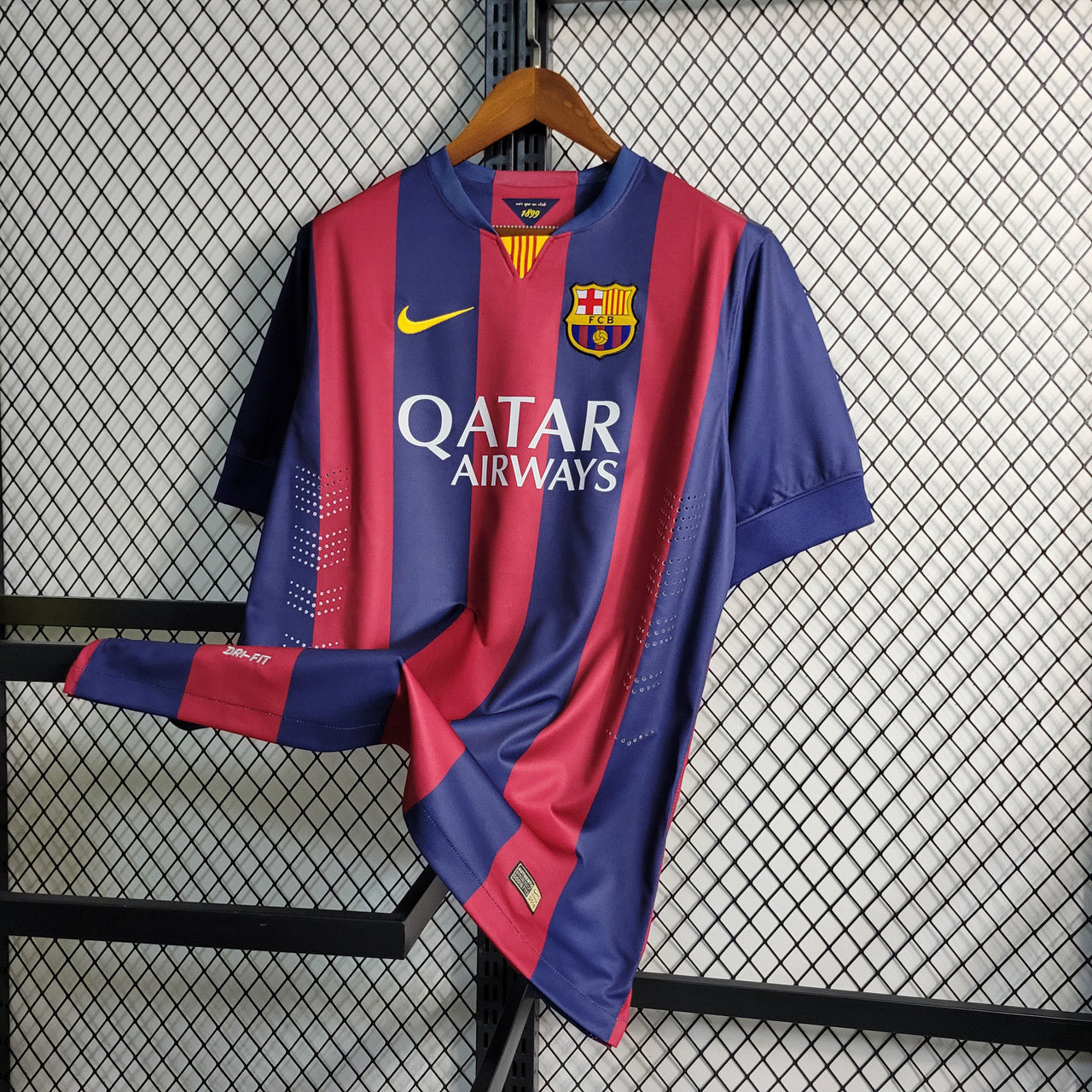 FC Barcelona 14/15 Home Shirt Kids Football Jersey Kids | Retrokick