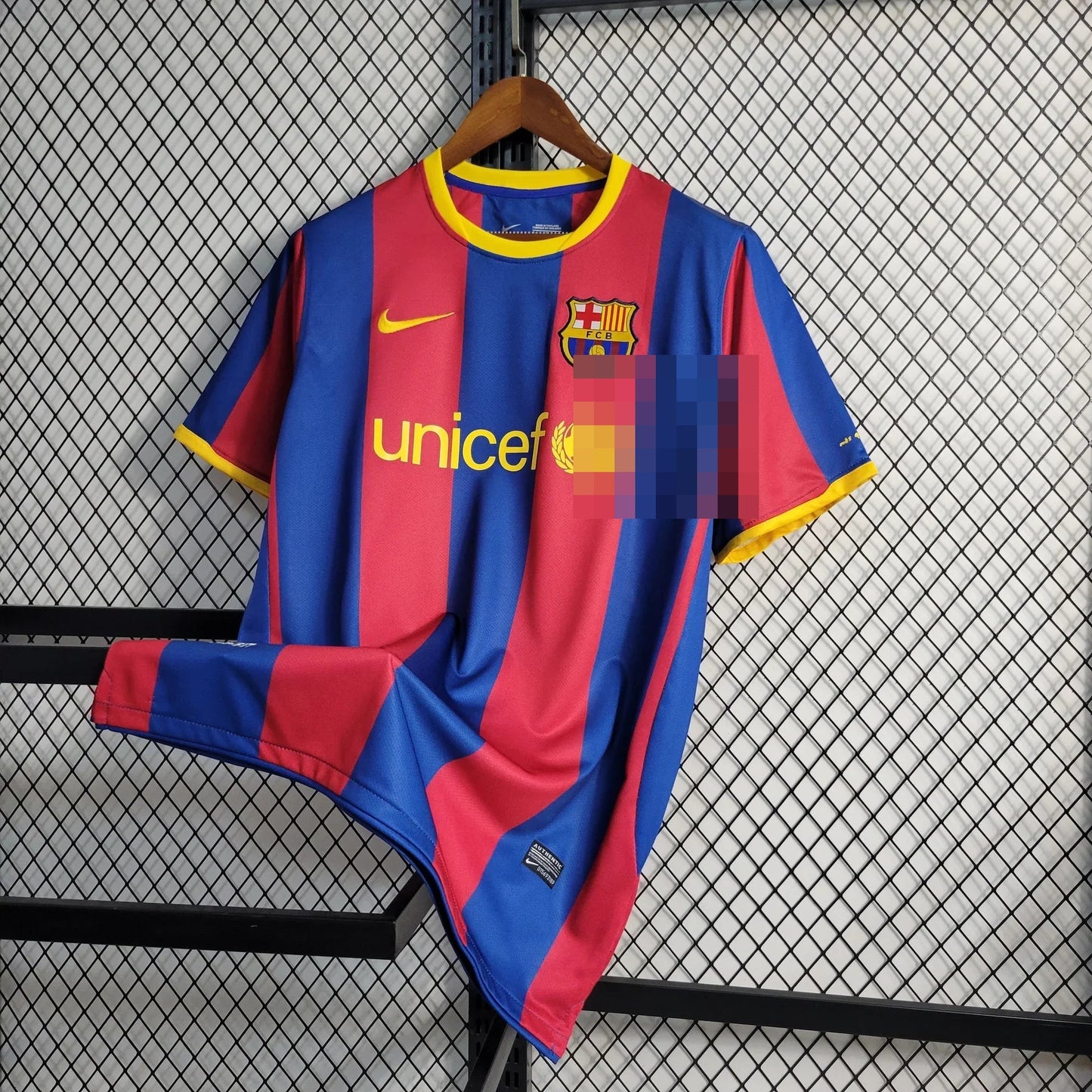 Barca 10/11 Heimtrikot