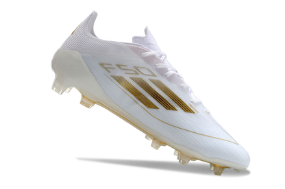 F50 Elite FG White Football Boots | Retrokick
