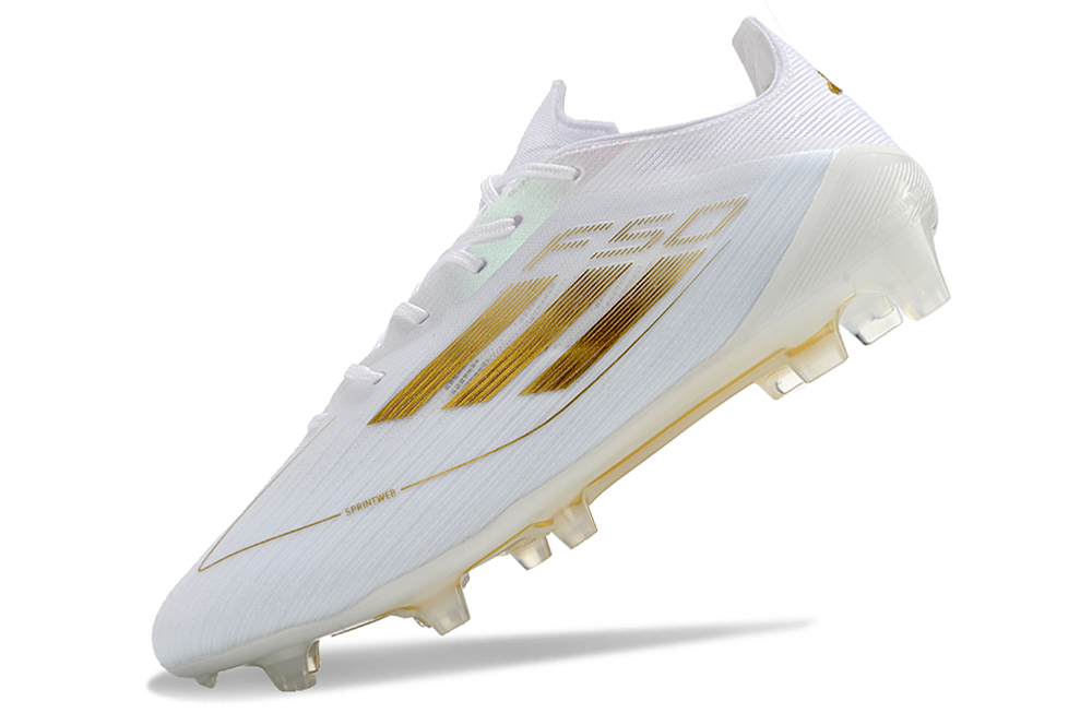 F50 Elite FG White Football Boots | Retrokick