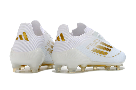 F50 Elite FG White Football Boots | Retrokick