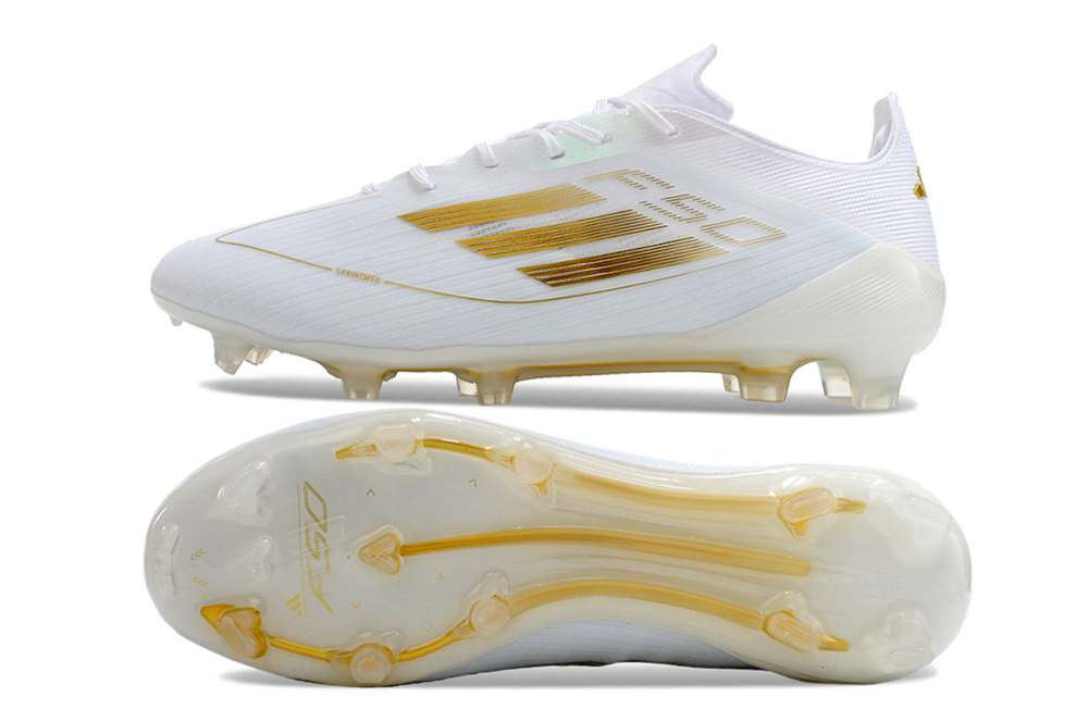 F50 Elite FG White Football Boots | Retrokick