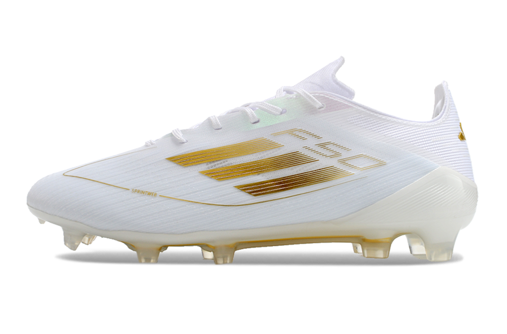 F50 Elite FG White Football Boots | Retrokick