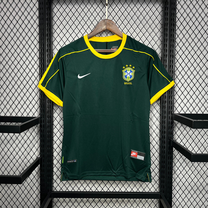Brazil 1998 Away Shirt Football Jersey | Retrokick
