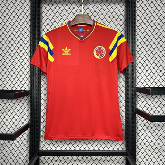 Colombia 1990 Home Shirt Football Jersey | Retrokick