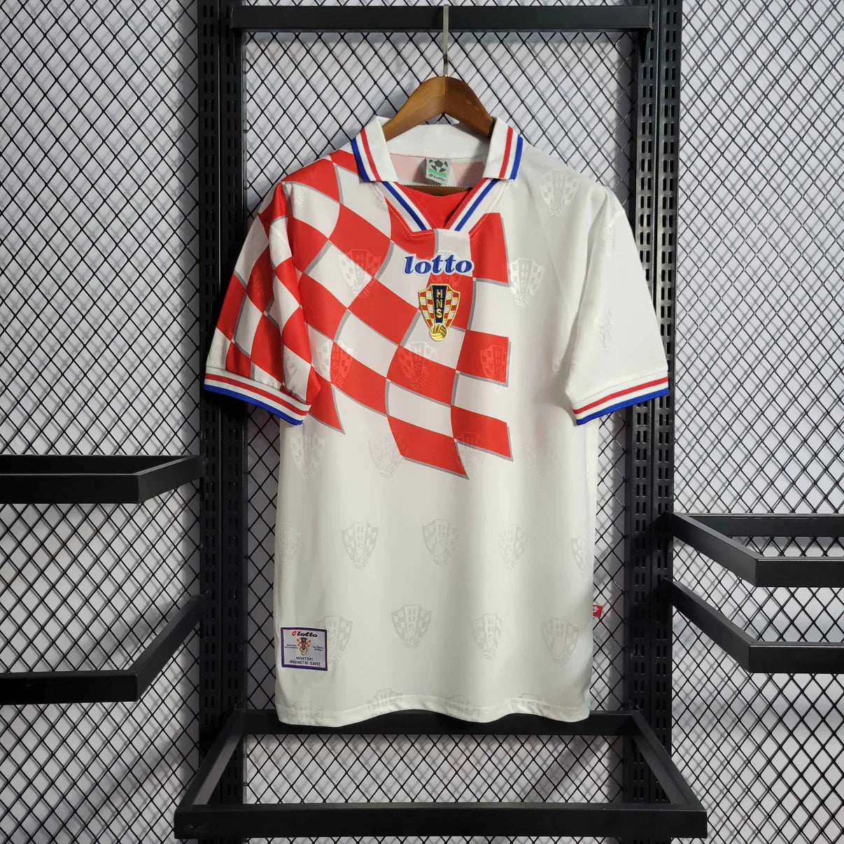 Croatia 1998 Home Shirt Football Jersey | Retrokick