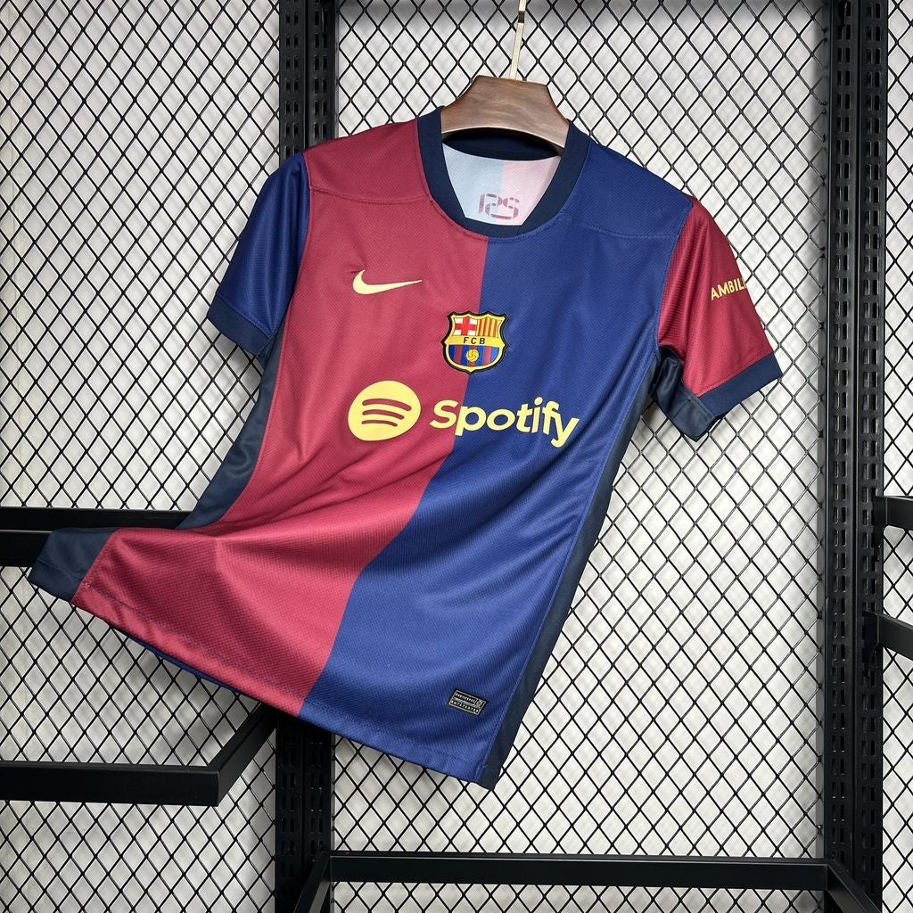 FC Barcelona 24/25 Home Shirt Kids Football Jersey Kids | Retrokick