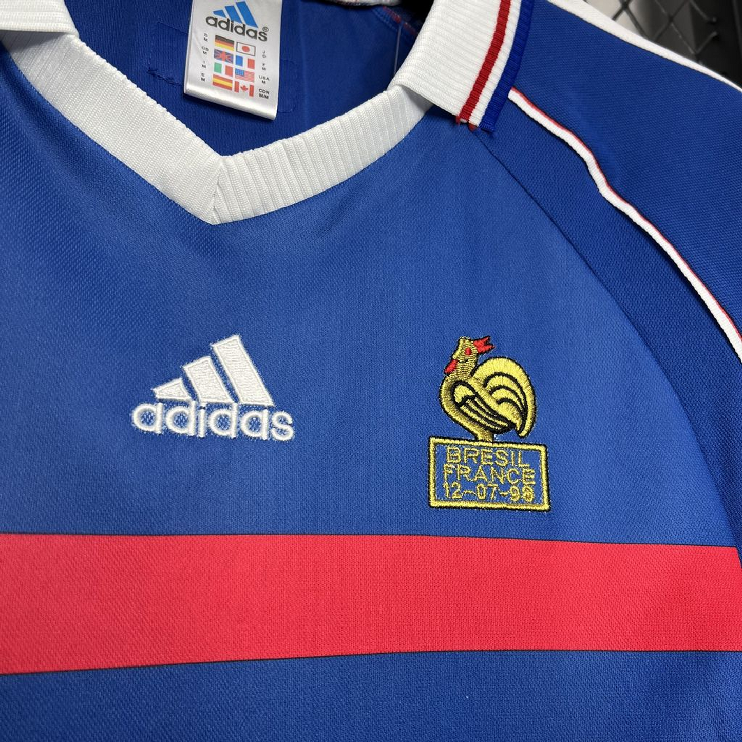 France 1998 Home Shirt Football Jersey | Retrokick