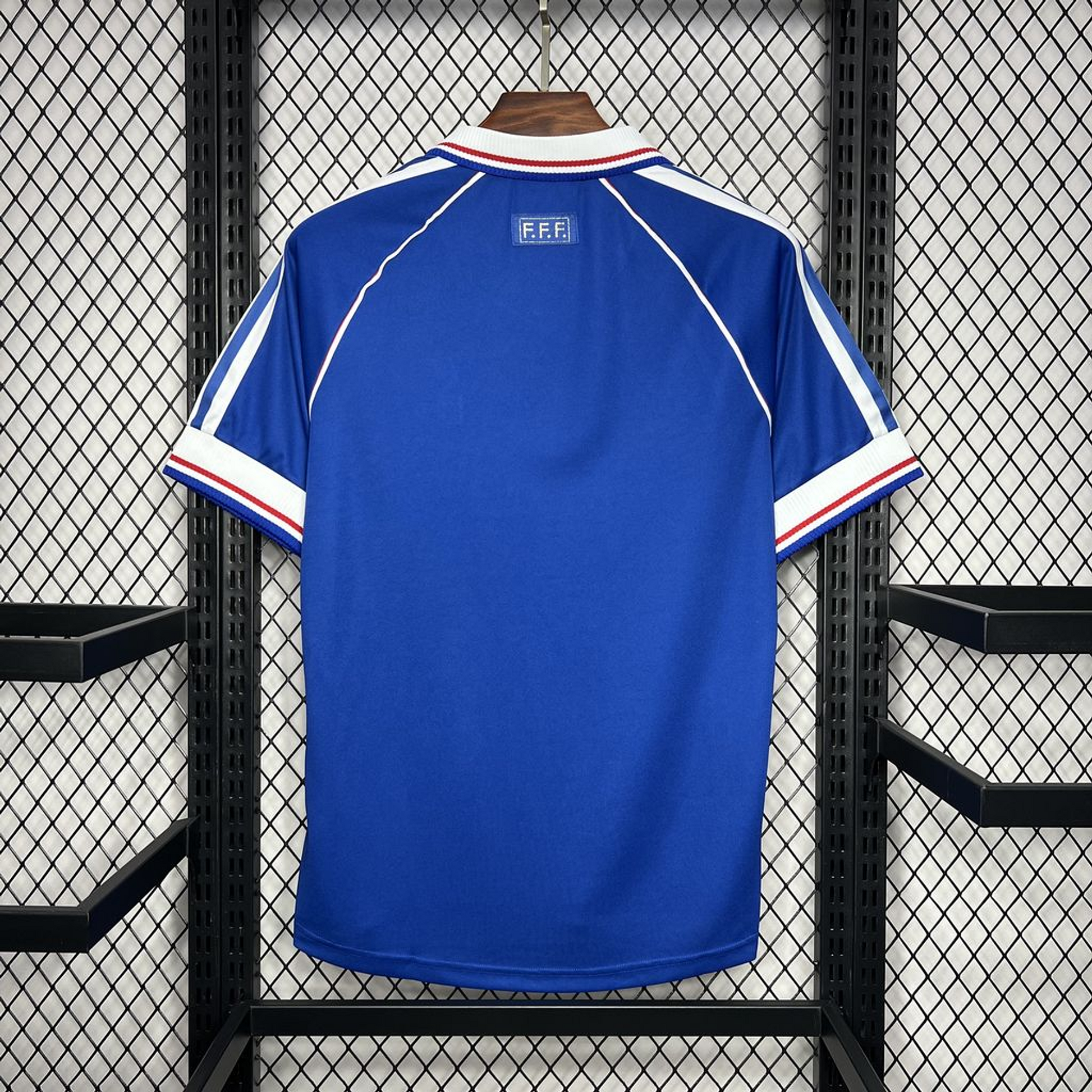 France 1998 Home Shirt Football Jersey | Retrokick