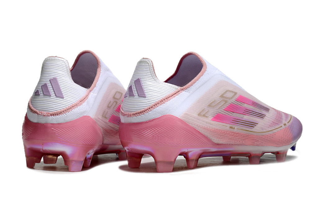 F50 Elite Laceless FG Pink Football Boots | Retrokick