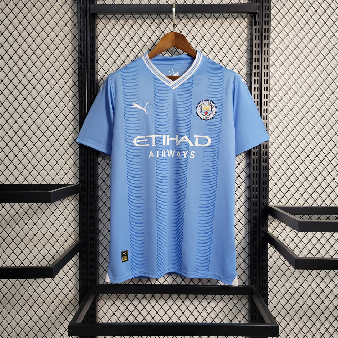 Man City 23/24 Home Shirt Football Jersey | Retrokick
