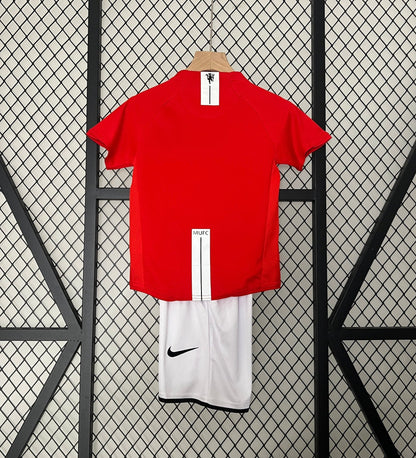 Man United 07/08 Home Shirt Kids Football Jersey Kids | Retrokick