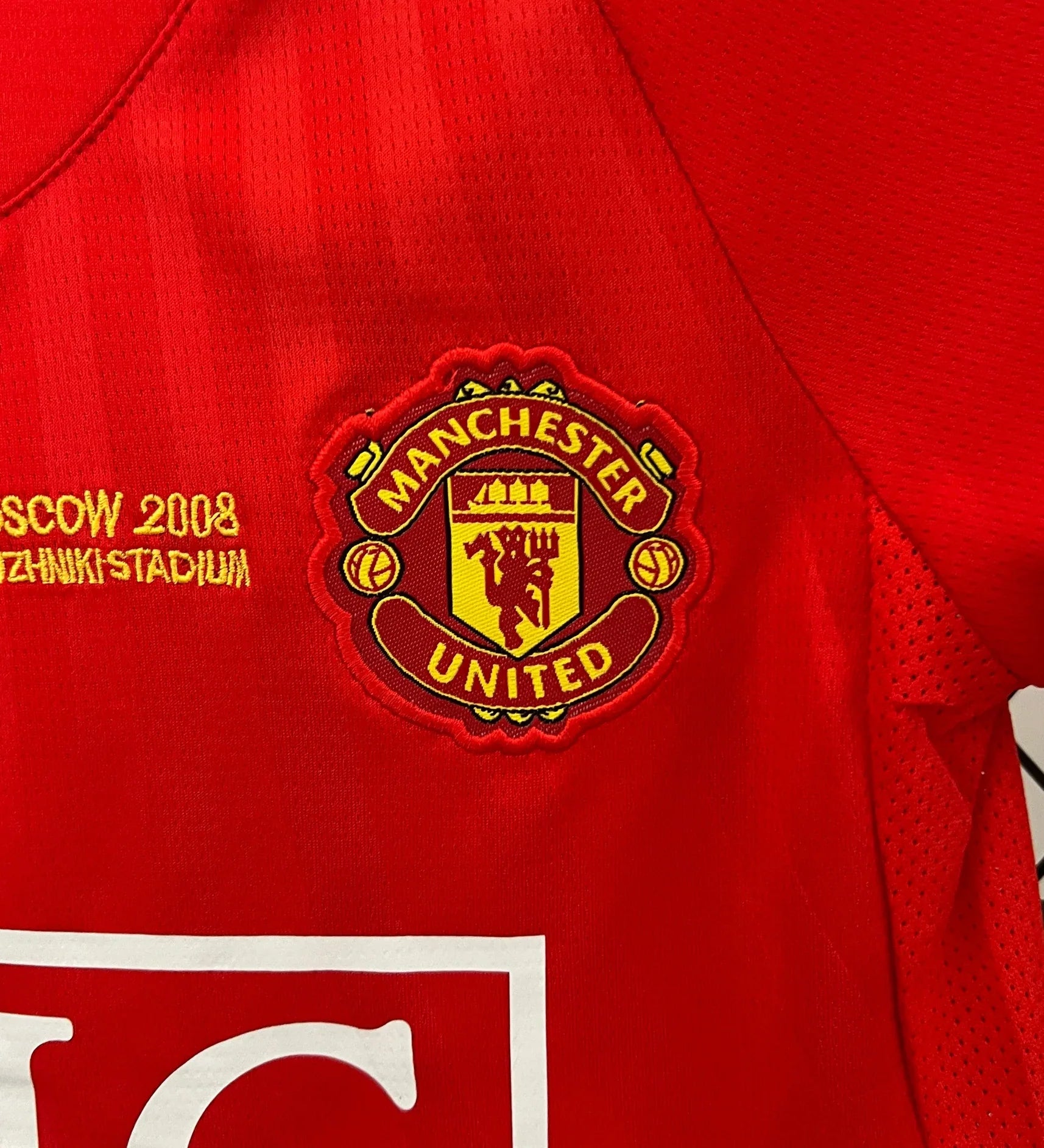 Man United 07/08 Home Shirt Kids Football Jersey Kids | Retrokick
