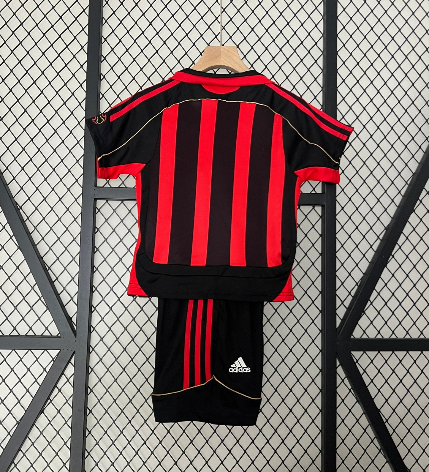 AC Milan 06/07 Home Shirt Kids Football Jersey Kids | Retrokick