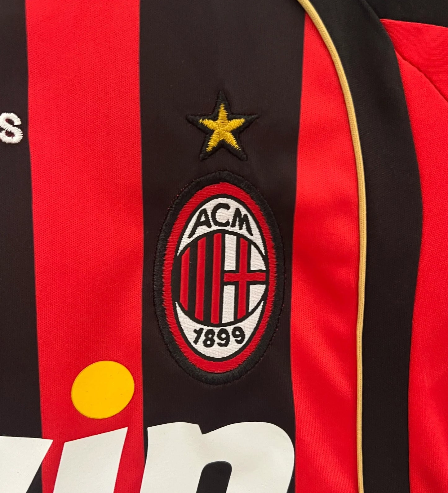 AC Milan 06/07 Home Shirt Kids Football Jersey Kids | Retrokick