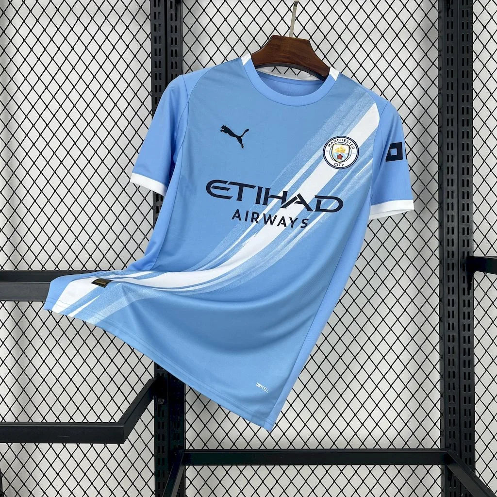 Man City 25/26 Home Shirt Football Jersey | Retrokick