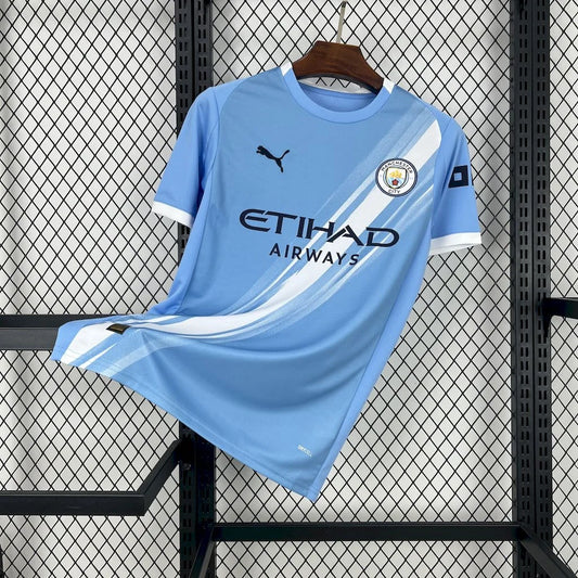 Man City 25/26 Home Shirt Football Jersey | Retrokick