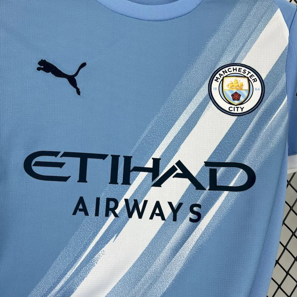 Man City 25/26 Home Shirt Football Jersey | Retrokick