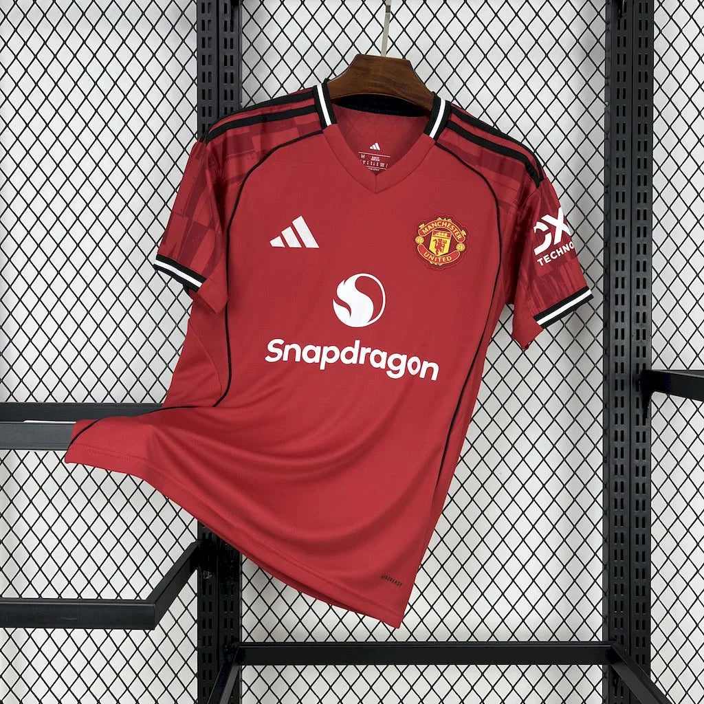 Man United 25/26 Home Shirt Football Jersey | Retrokick