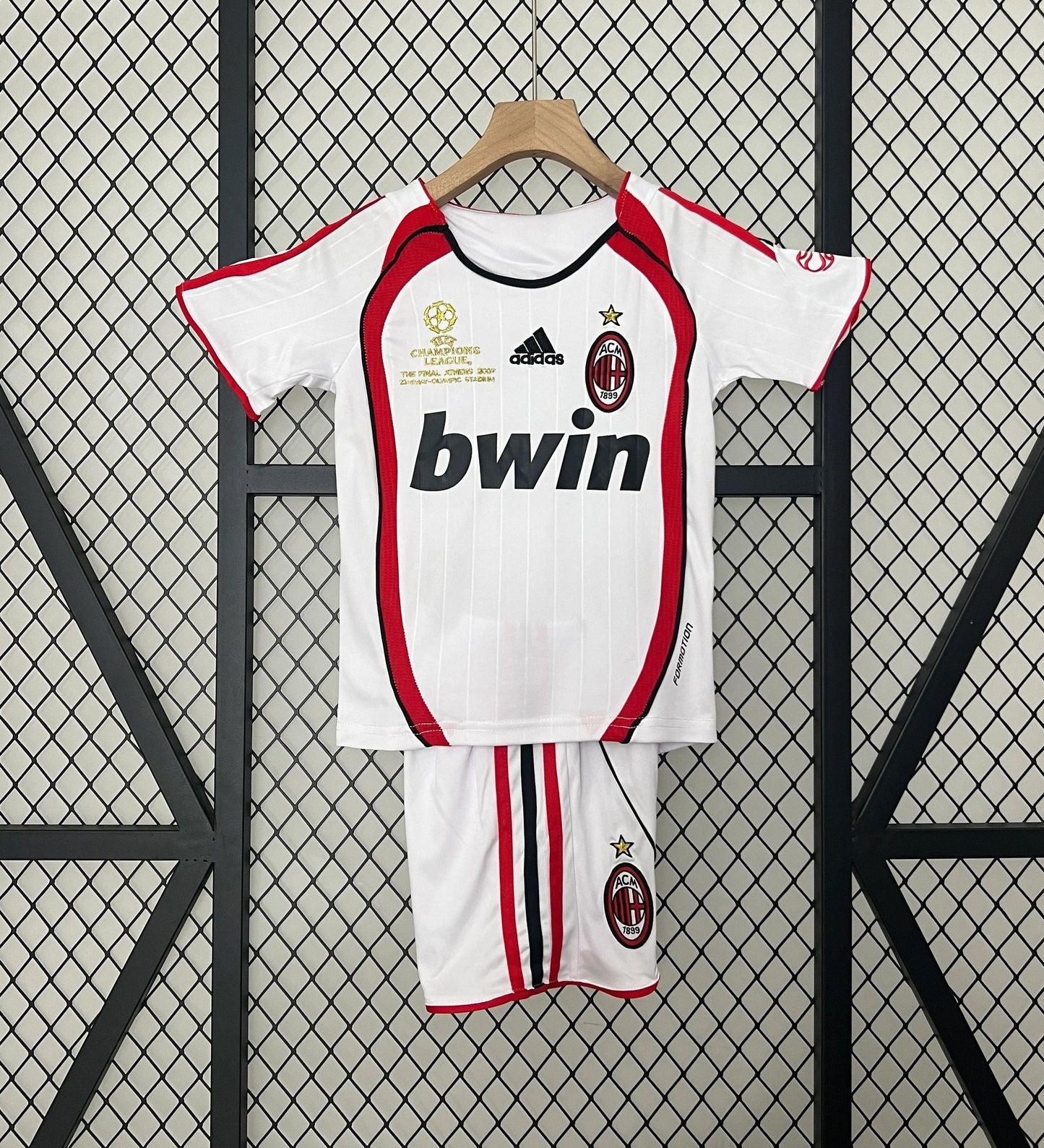 AC Milan 06/07 Away Shirt Kids Football Jersey Kids | Retrokick
