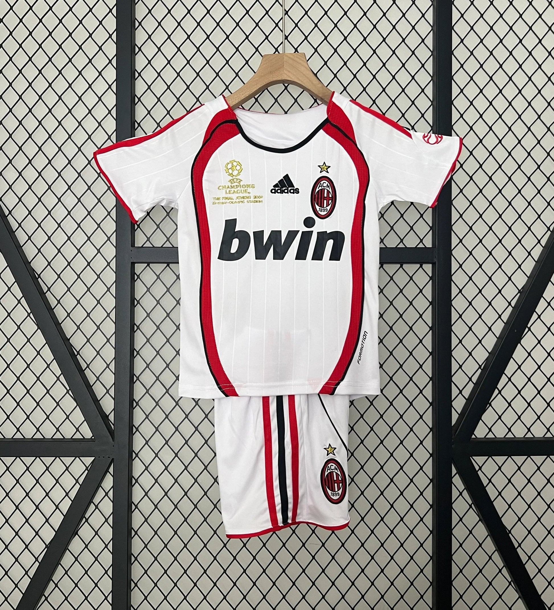AC Milan 06/07 Away Shirt Kids Football Jersey Kids | Retrokick
