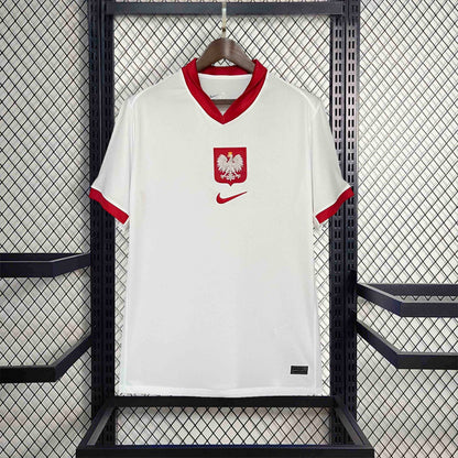 Poland 2024 Home Shirt Football Jersey | Retrokick