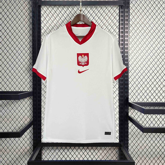 Poland 2024 Home Shirt Football Jersey | Retrokick