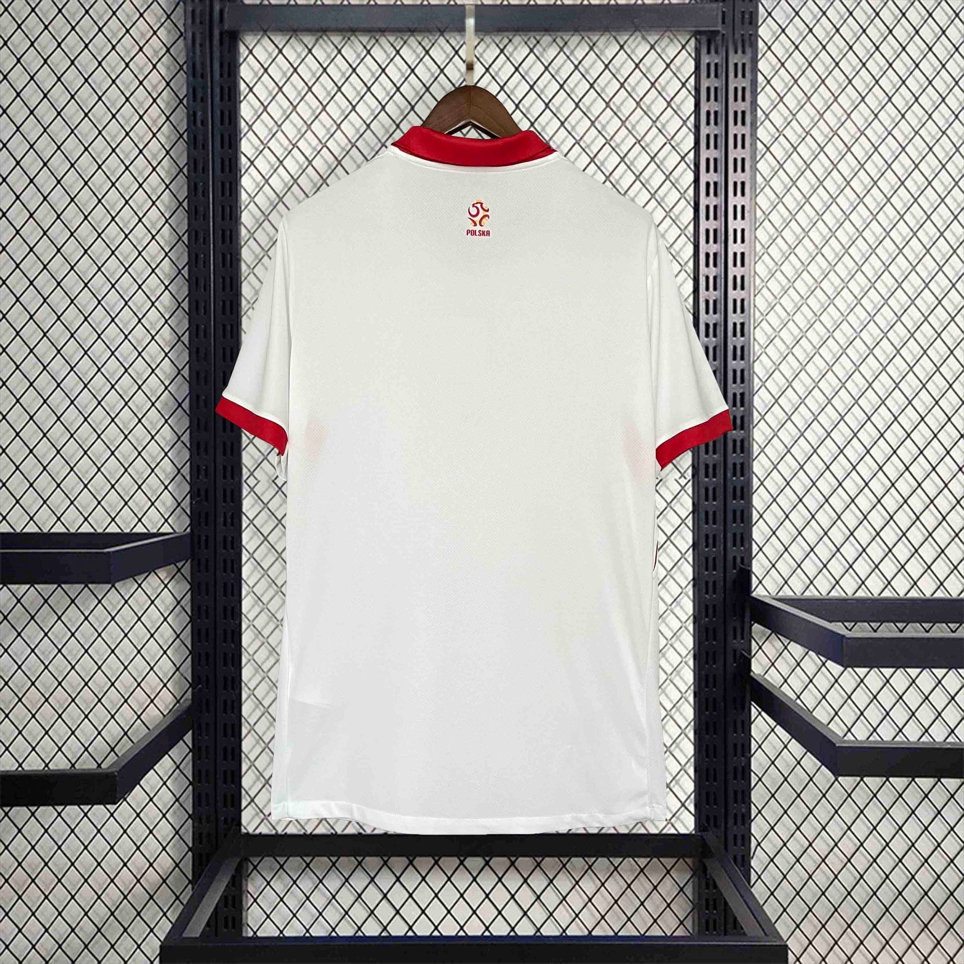 Poland 2024 Home Shirt Football Jersey | Retrokick