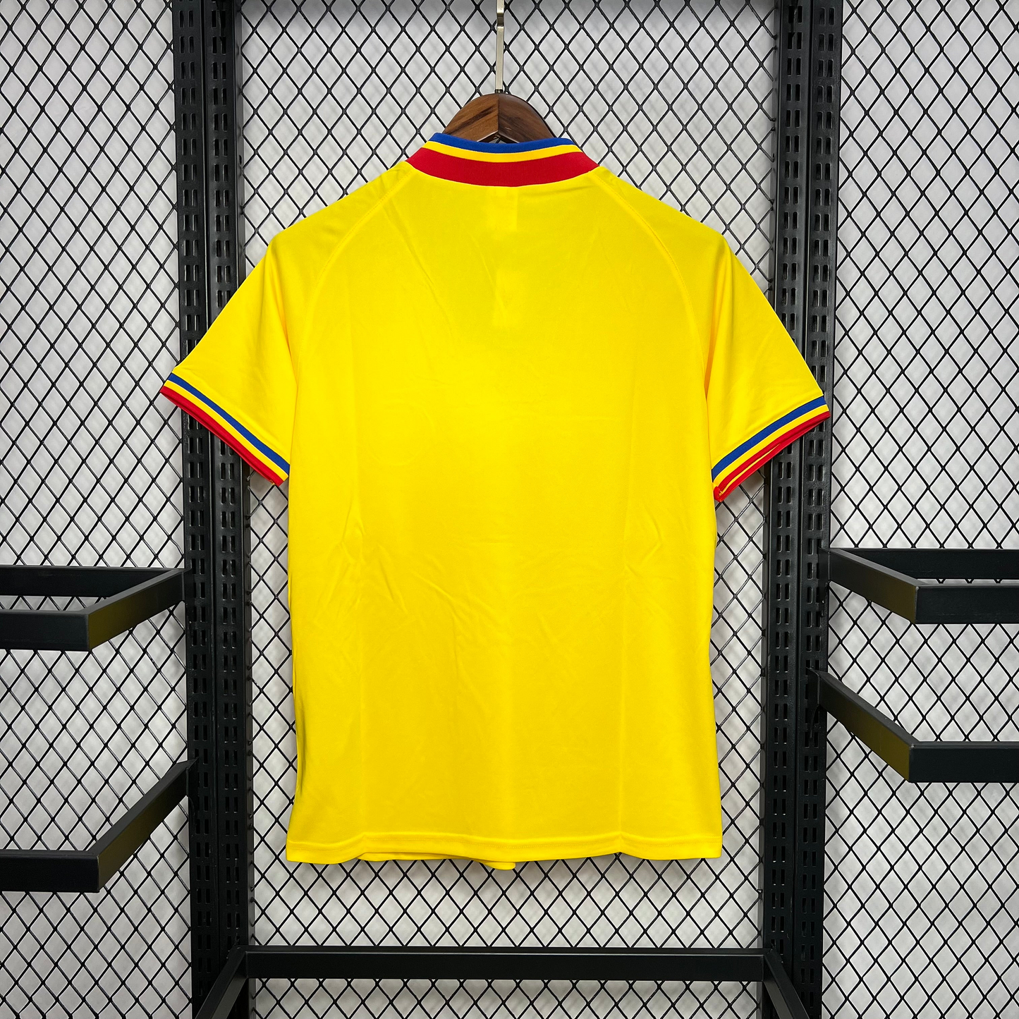 Romania 1994 Home Shirt Football Jersey | Retrokick