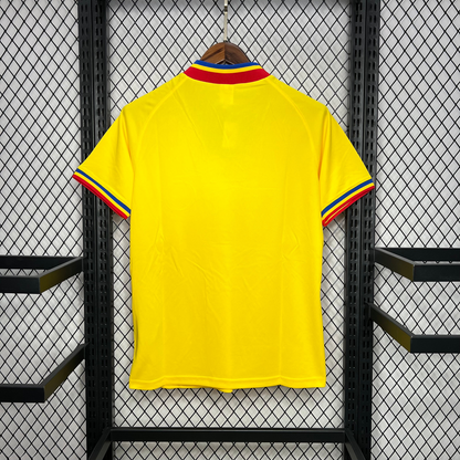 Romania 1994 Home Shirt Football Jersey | Retrokick