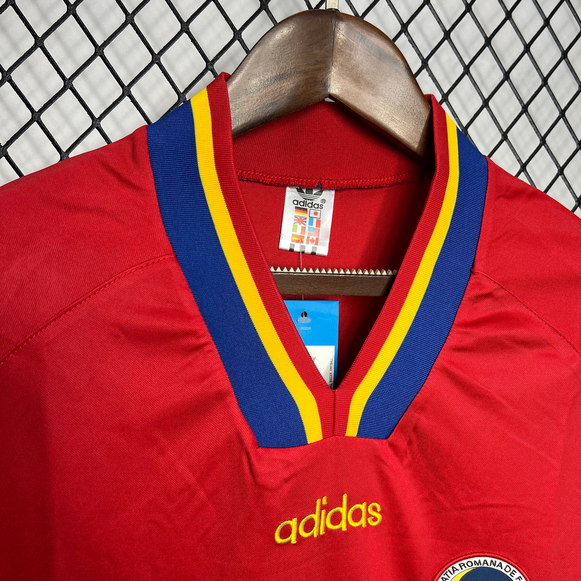 Romania 1994 Away Shirt Football Jersey | Retrokick