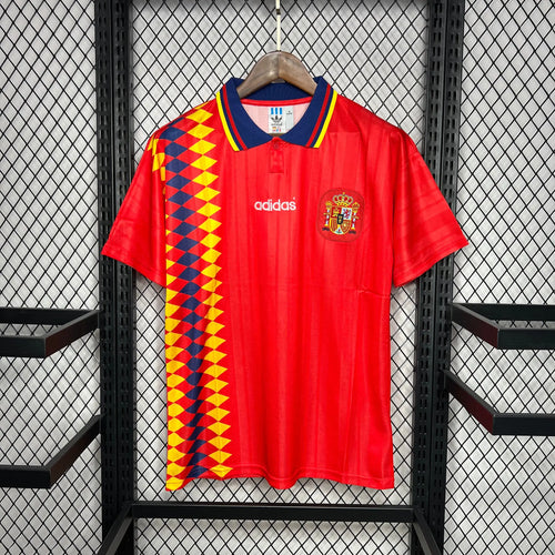 Spain 1994 Home Shirt Football Jersey | Retrokick