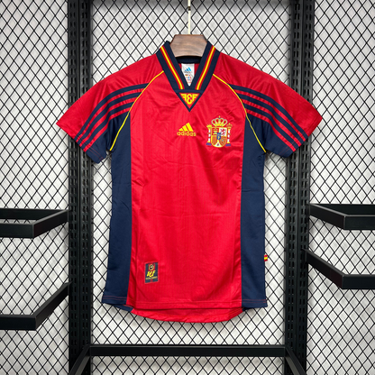 Spain 1998 Home Shirt Football Jersey | Retrokick