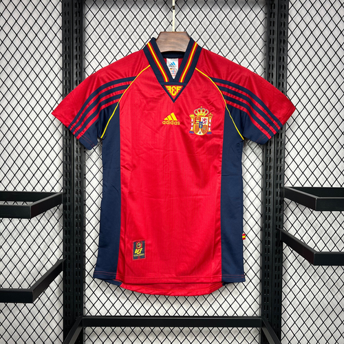 Spain 1998 Home Shirt Football Jersey | Retrokick