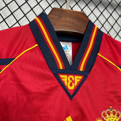 Spain 1998 Home Shirt Football Jersey | Retrokick